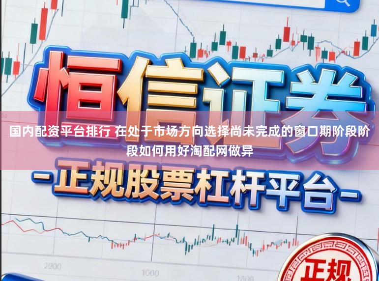国内配资平台排行 在处于市场方向选择尚未完成的窗口期阶段阶段如何用好淘配网做异